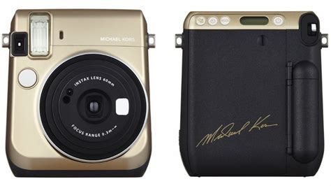 michael kors goldene sofortbildkamera|Fujifilm Teases Michael Kors.